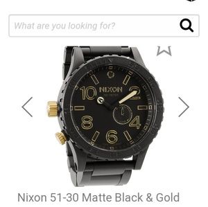 Nixon mens watch